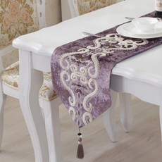 ECODY 歐洲國旗桌旗, 32 x 250 厘米, 紫色的