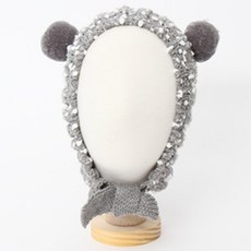 BABYLEE 孩童印花針織毛帽