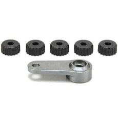 Mugen AL. Servo Horn Set RC 부품 B0429, 혼합 색상, 1개