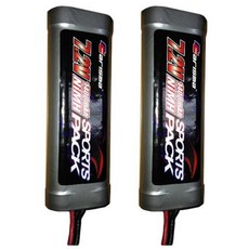 CARISMA 카리스마 7.2V 1400MAH 주행용 배터리 2p RC부품, 혼합 색상