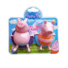 기드온 페파피그 목욕놀이 완구 2p, 데디와 마미, 1개