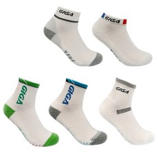 GIGA 男士運動襪短領2p+中領3p, 實木（藍+紅、灰）、重木（灰、天藍、淺綠）