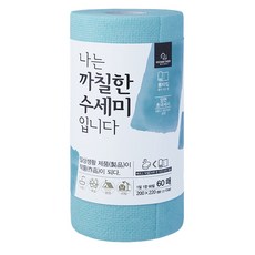 HOMETNER 洗碗用廚房紙巾, 薄荷, 60張, 1捲