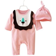 JOY MULTI 獅子造型長袖連身衣+帽子