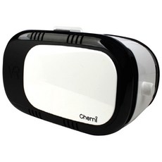 CHEMI VR헤드셋 165 x 85 x 11.5 mm 3.5~6.3 inches 블랙&화이트, 1개