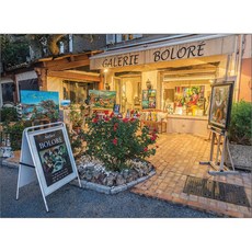 Puzzle Korea 畫廊與美麗街道拼圖 3509, 500 件, 混合顏色, 500件, 1個