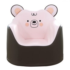 리에또 베이비 프리미엄 곰돌이 쇼파 1인용, 핑크