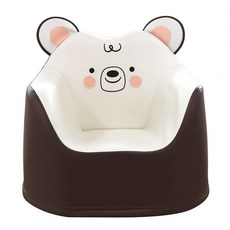 리에또 프리미엄 곰돌이 유아소파 1인용, 베이지