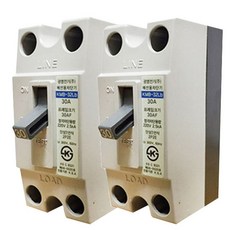KWANG MYUNG ELECTRIC 配線用斷路器 30A, 2個