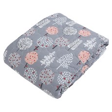 GAPO 棉質電熱毯, D(135 x 180cm), 圓樹 灰(DEB-306)