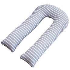 PETITE CASA 超細纖維 U 型棉枕, 灰色（線）