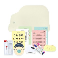 노리터프로젝트 캐릭터보드 꼬마자동차 조이 벽걸이형 자석칠판세트, 레몬옐로우, 1개