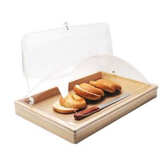 엠제이메이드 사각 우드트레이 + 넓은쪽여닫이형 커버 세트 L, 혼합 색상, 1세트