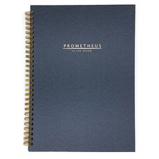 OXFORD 프로메테우스 합지 스프링노트 A5, 블랙, 1개