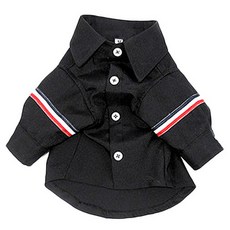 寵物三線襯衫, 黑色