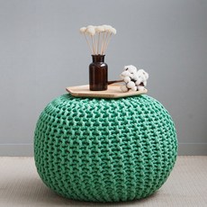 아카시아 북유럽스타일 모니카 니트 스툴, 민트