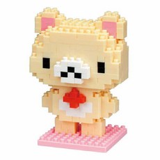카와다 나노블럭 코리락쿠마 NBCC 034, 혼합 색상, 1개