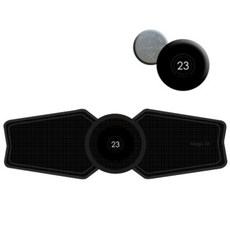 엑시코 매직23 근육트레이너 미니패드 + 컨트롤 본체 + 리튬 건전지, 블랙