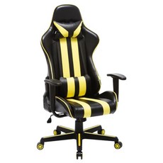 블루밍홈 게이밍체어 P2000, YELLOW