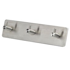 River Green 黏貼式 3M 強力附著掛勾 3勾, 單一顏色, 1個