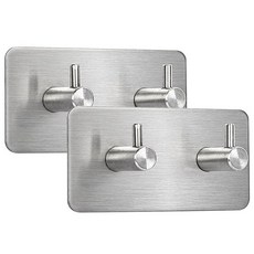 River Green 黏貼式 3M 強力黏貼掛鉤 2入, 單一顏色, 2個