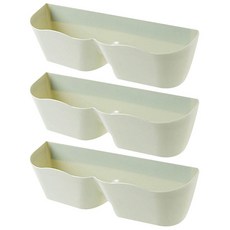 리버그린 접착식 신발 슬리퍼걸이, 그린, 3개