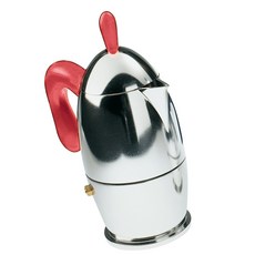 guzzini 咖啡壺 3杯份, 紅色的, 1個