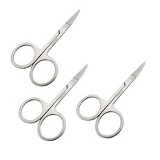 뷰티팝 스테인레스 미용가위, B, 3개입