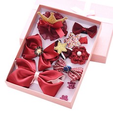 드레스하우스 와인 머리핀 10p