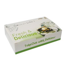 투고팩 딜리셔스 일회용 도시락 소, 100개입, 1개