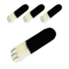 아코바 고양이발 의자다리 커버, 깜장냥, 4개