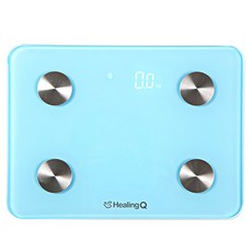 힐링큐 스마트 체중계, HQ-S3000, 블루