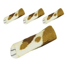 아코바 고양이발 의자다리 커버, 삼색냥, 4개