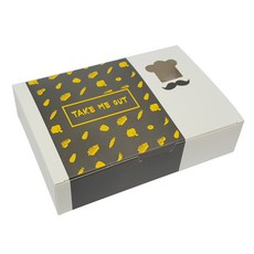 투고팩 창문 일회용 도시락 소, 100개입, 1개
