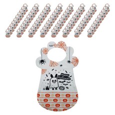 캐프런 어린이용 할로윈 A 벌크형 코팅부직포 앞치마 60g, 100개입, 1개