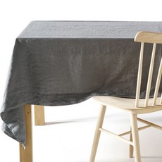 La Redoute 亞麻桌巾, 中灰色, 長方形(150 x 200 cm)