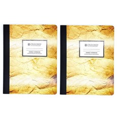 옥스포드 마블 이미지 노트 66매, white, 2개입