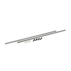Thunder Tiger ATPV1677 Tail Boom Supports E700 RC부품, 혼합 색상, 1개