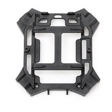 Traxxas AX6624 Main frame lower + 1.6 x 5 mm BCS self-tapping 4p RC부품, black, 1개