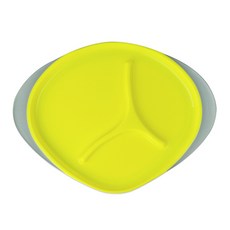 비박스 트레이닝 유아 식판, 그레이옐로, 단품, 1개