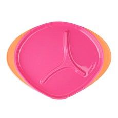 비박스 트레이닝 유아 식판, 오렌지핑크, 단품, 1개