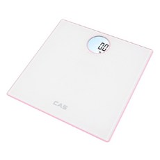 CAS 粉紅邊彩色數字秤 2.5kg HE-93, 白色的