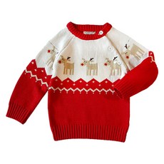 Mom's care 兒童鹿扣長袖衛衣