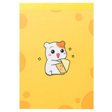 에비츄 메모패드 A5, 치즈먹츄, 1개