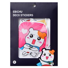 에비츄 데코스티커 C, 혼합 색상, 1세트