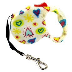 펫코디 강아지 자동리드줄 후르츠하트, 1개