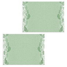 ROEM DESIGN 矽膠水滴餐墊 2入, 混合顏色, 385 x 285 mm, 2個