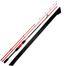싸파 레드폭스 다용도 루어 낚싯대 702M + 케이스, 혼합색상
