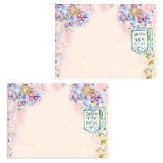 ROEM DESIGN 矽膠餐墊 花園 2入, 混合顏色, 385 x 285 mm, 2個
