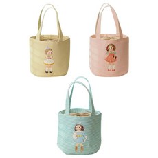 印花野餐保溫包 隨機出貨, 3入